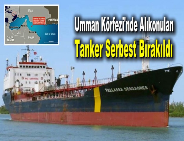 Umman Körfezi'nde Alıkonulan Tanker Serbest Bırakıldı