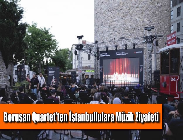 Borusan Quartet’ten İstanbullulara Müzik Ziyafeti