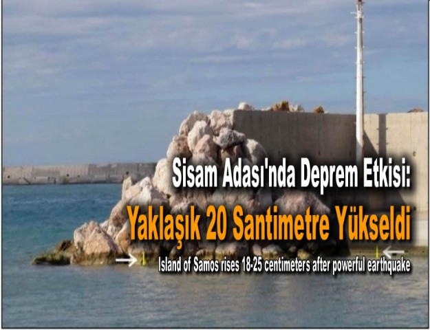 Sisam Adası'nda Deprem Etkisi: Yaklaşık 20 Santimetre Yükseldi