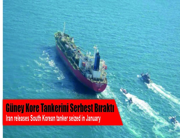 Güney Kore Tankerini Serbest Bıraktı