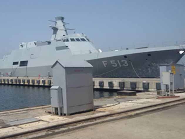 TCG Burgazada Fırkateyninin İlk Seyri