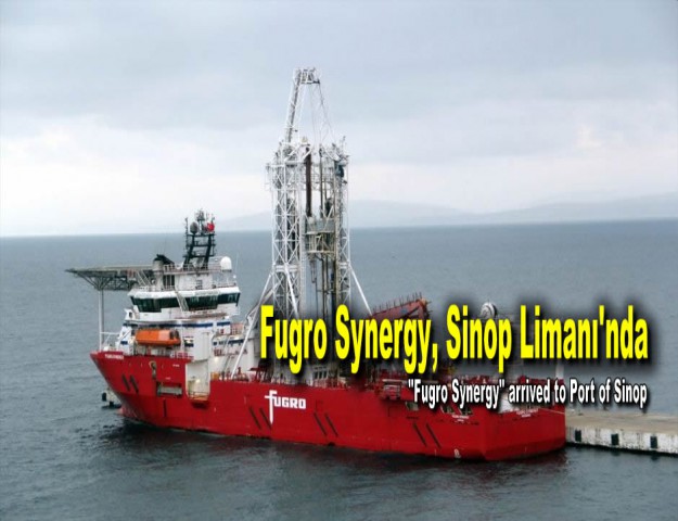 Fugro Synergy, Sinop Limanı'nda