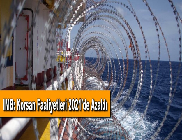 IMB: Korsan Faaliyetleri 2021'de Azaldı