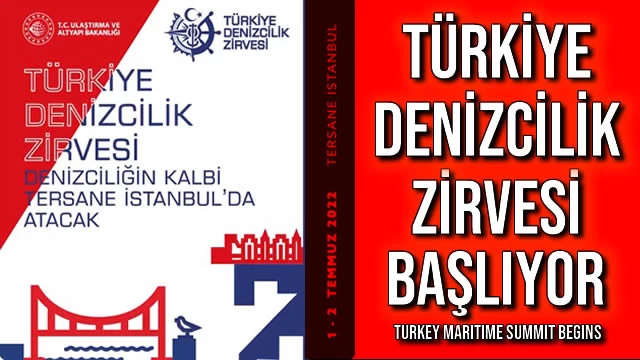 Türkiye Denizcilik Zirvesi Başlıyor