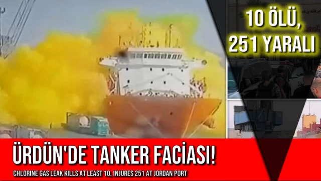 Ürdün'de Tanker Faciası!