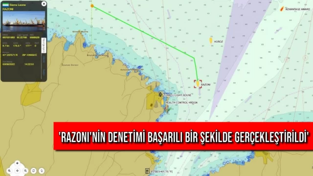 Razoni'nin Denetimi Başarılı Bir Şekilde Gerçekleştirildi