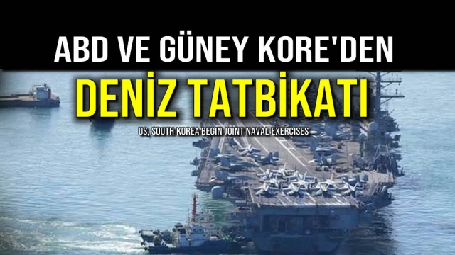 ABD ve Güney Kore'den Deniz Tatbikatı