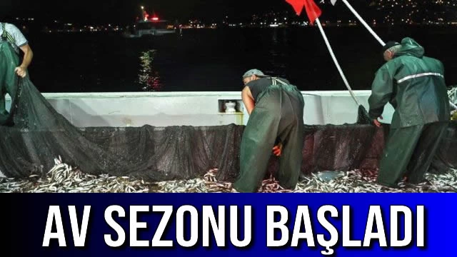 AV SEZONU BAŞLADI