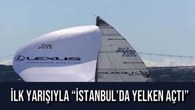 İlk Yarışıyla “İstanbul’da Yelken Açtı”