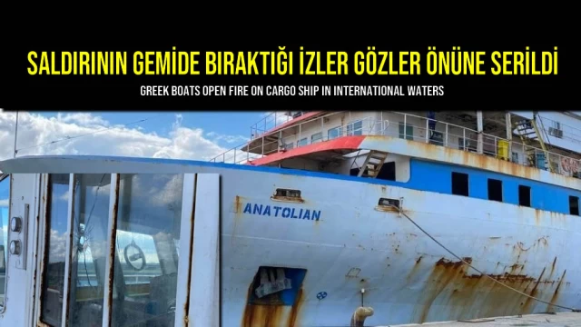 Saldırının Gemide Bıraktığı İzler Gözler Önüne Serildi