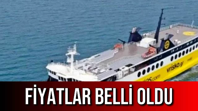 Fiyatlar Belli Oldu