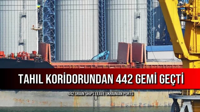 Tahıl Koridorundan 442 Gemi Geçti