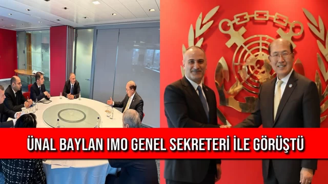 Ünal Baylan IMO Genel Sekreteri ile Görüştü