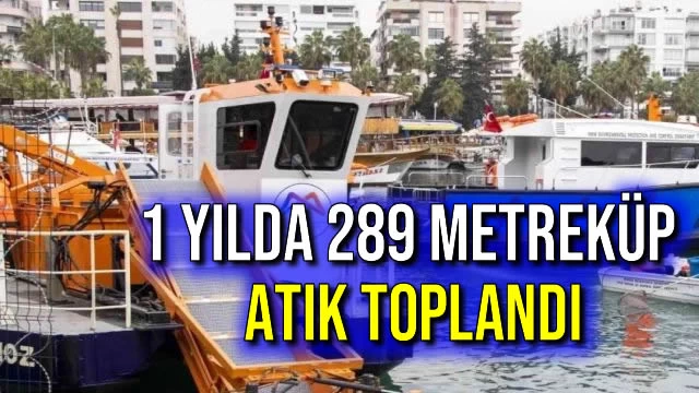 1 Yılda 289 Metreküp Atık Toplandı