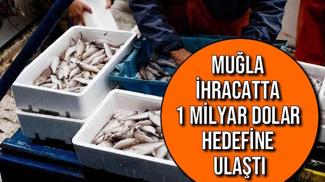 Muğla İhracatta 1 Milyar Dolar Hedefine Ulaştı