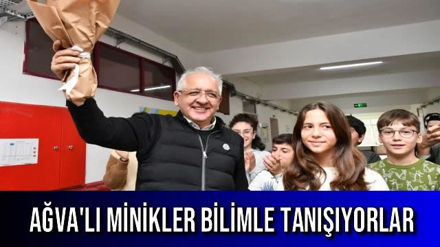 Ağva'lı Minikler Bilimle Tanışıyorlar