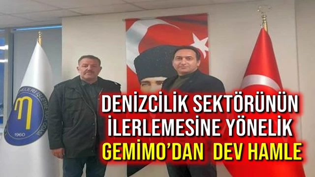 Denizcilik Sektörünün İlerlemesine Yönelik GEMİMO’dan Dev Hamle