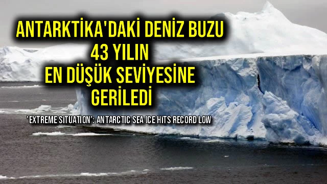 Antarktika'daki Deniz Buzu 43 Yılın En Düşük Seviyesine Geriledi