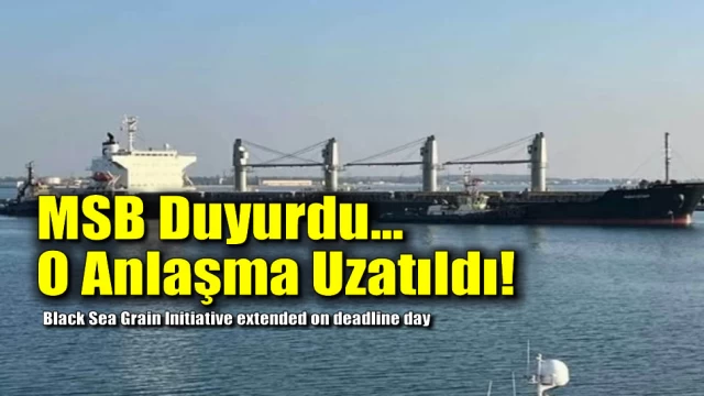 MSB Duyurdu... O Anlaşma Uzatıldı!