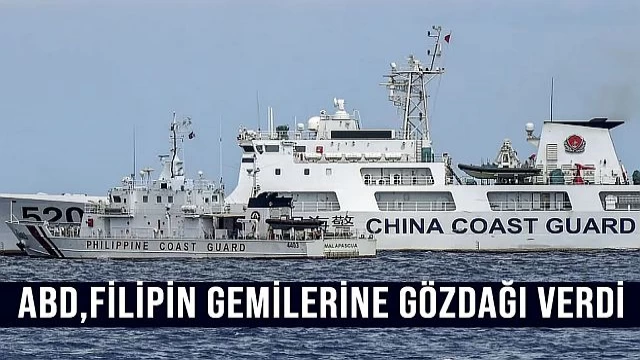 ABD, Filipin gemilerine gözdağı verdi