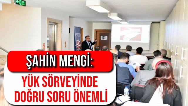 Mengi : Yük Sörveyinde Doğru Soru Önemli