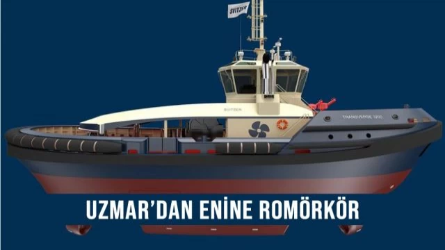 Uzmar'dan enine römorkör