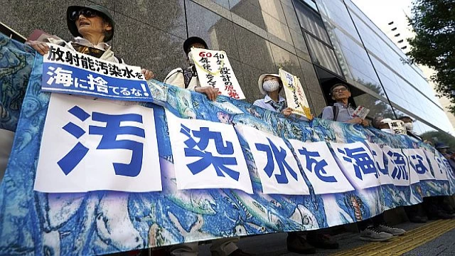 Japon balıkçılar radyoaktif atıksu salınımına karşı çıkıyor
