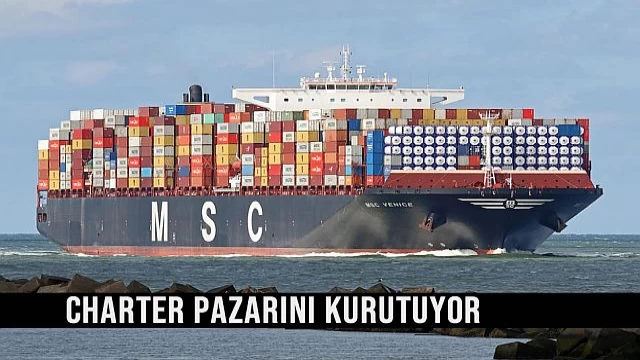 MSC, Charter Pazarını Kurutuyor