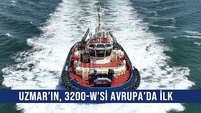 Uzmar'ın 12.ci RAstar 3200-W'si Svitzer'in Avrupa'daki İlki