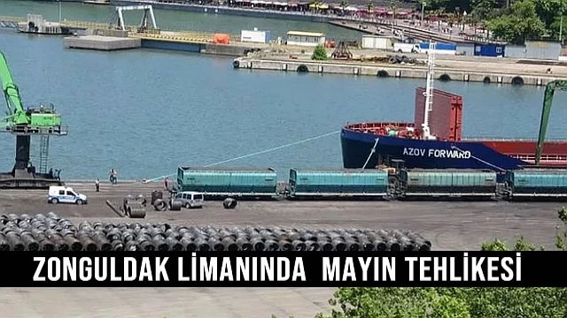 Zonguldak limanında mayın tehlikesi