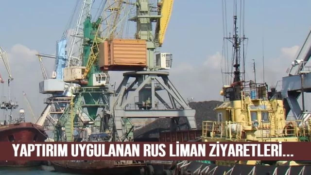 Türkiye'de Yaptırım Uygulanan Rus Liman Ziyaretleri uyum işareti