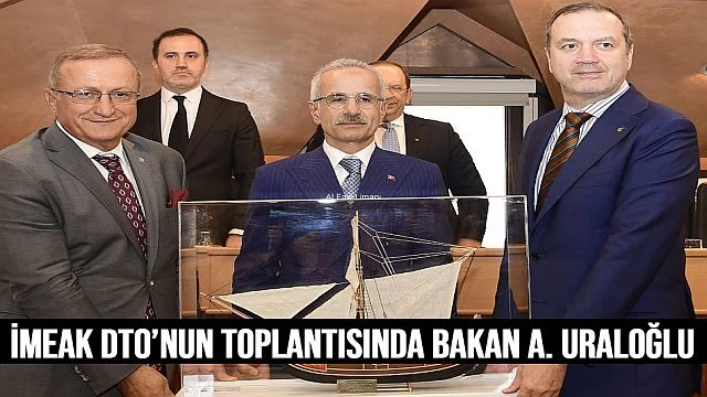 Bakan Abdulkadir Uraloğlu DTO meclis toplantısında