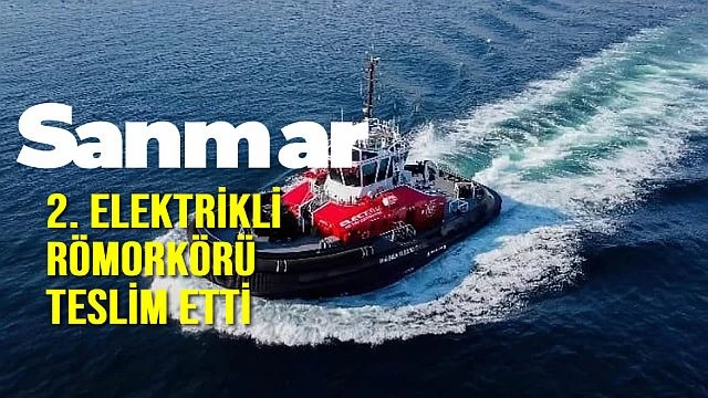 Sanmar, 2. Elektrikli Römorkörü Teslim Etti