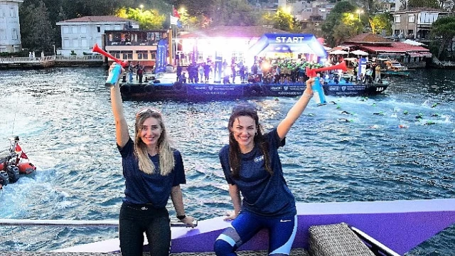 Ünlü isimler Yağmur Tanrısevsin ve Şahika Encümen’den Triatlon sporuna destek