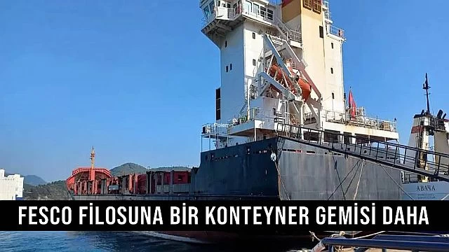 FESCO filosuna bir konteyner gemisi daha