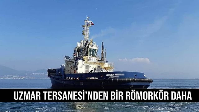 Uzmar Tersanesi'nden bir römorkör daha