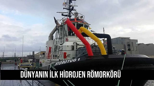 Dünyanın ilk hidrojen römorkörü