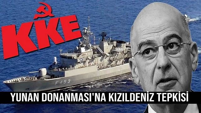 Yunan donanmasına Kızıldeniz tepkisi