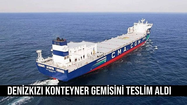 Denizkızı Gemisini Teslim Aldı