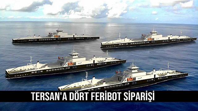 Tersan'a dört Feribot Sipariş