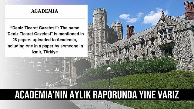 Academia'nın raporunda Deniz Ticaret Gazetesi