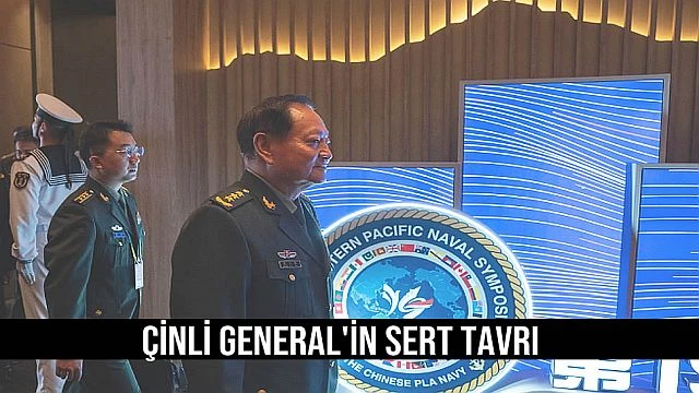 Çinli general'in sert tavrı