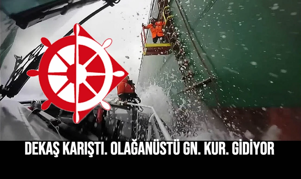 Dekaş karıştı. Olağanüstü gen. kur. 13 Ağustos'da