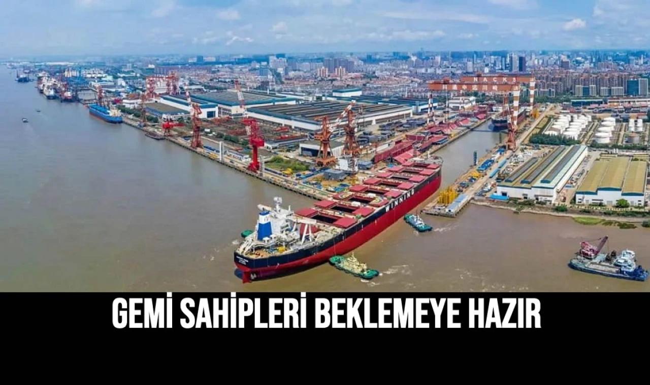 Gemi Sahipleri Beklemeye Hazır