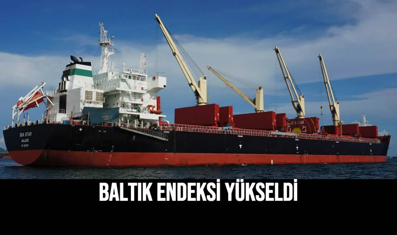Baltık Endeksi Yükseldi