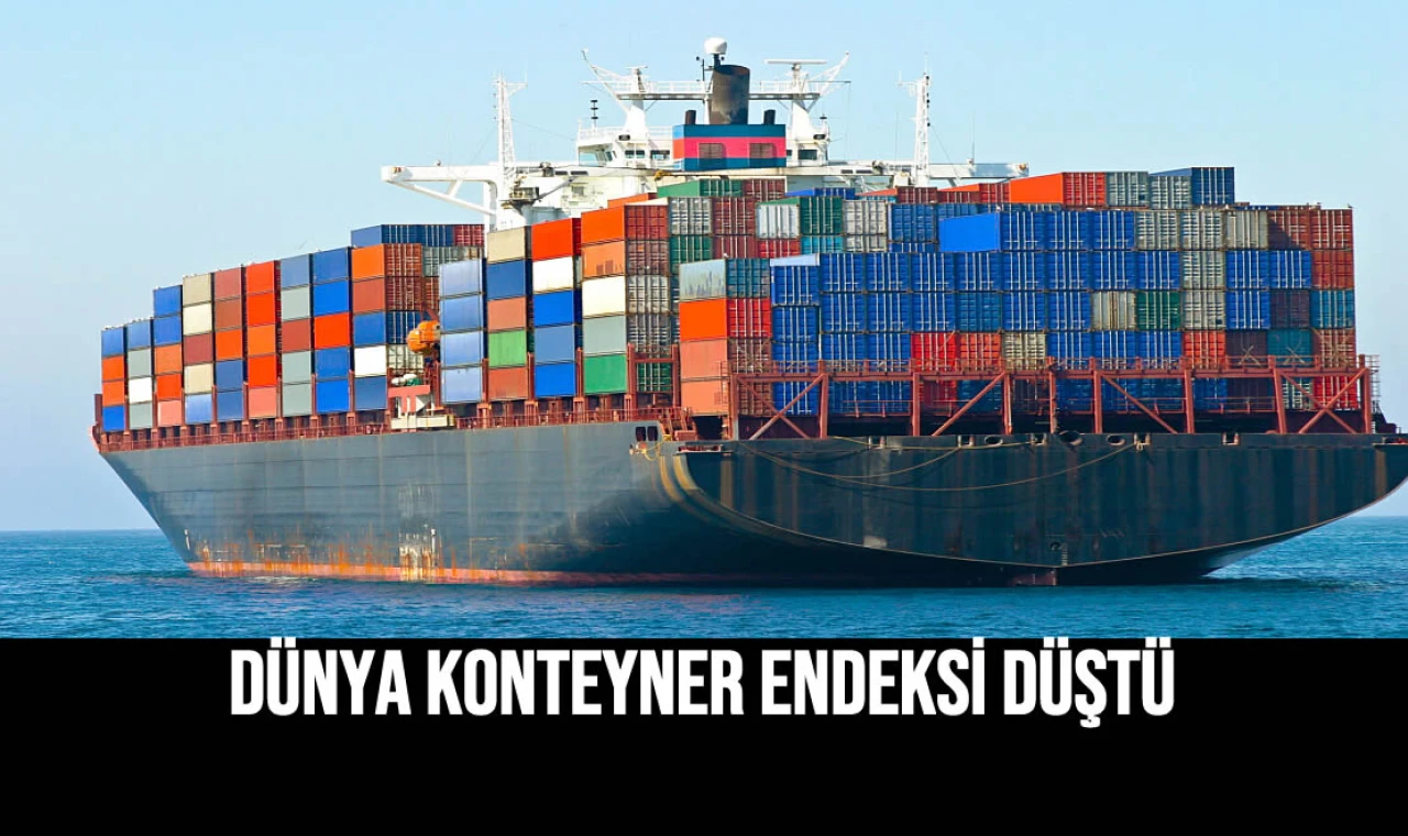 Dünya Konteyner Endeksi Düştü