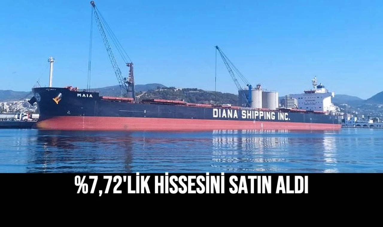 %7,72'lik Hissesini Satın Aldı