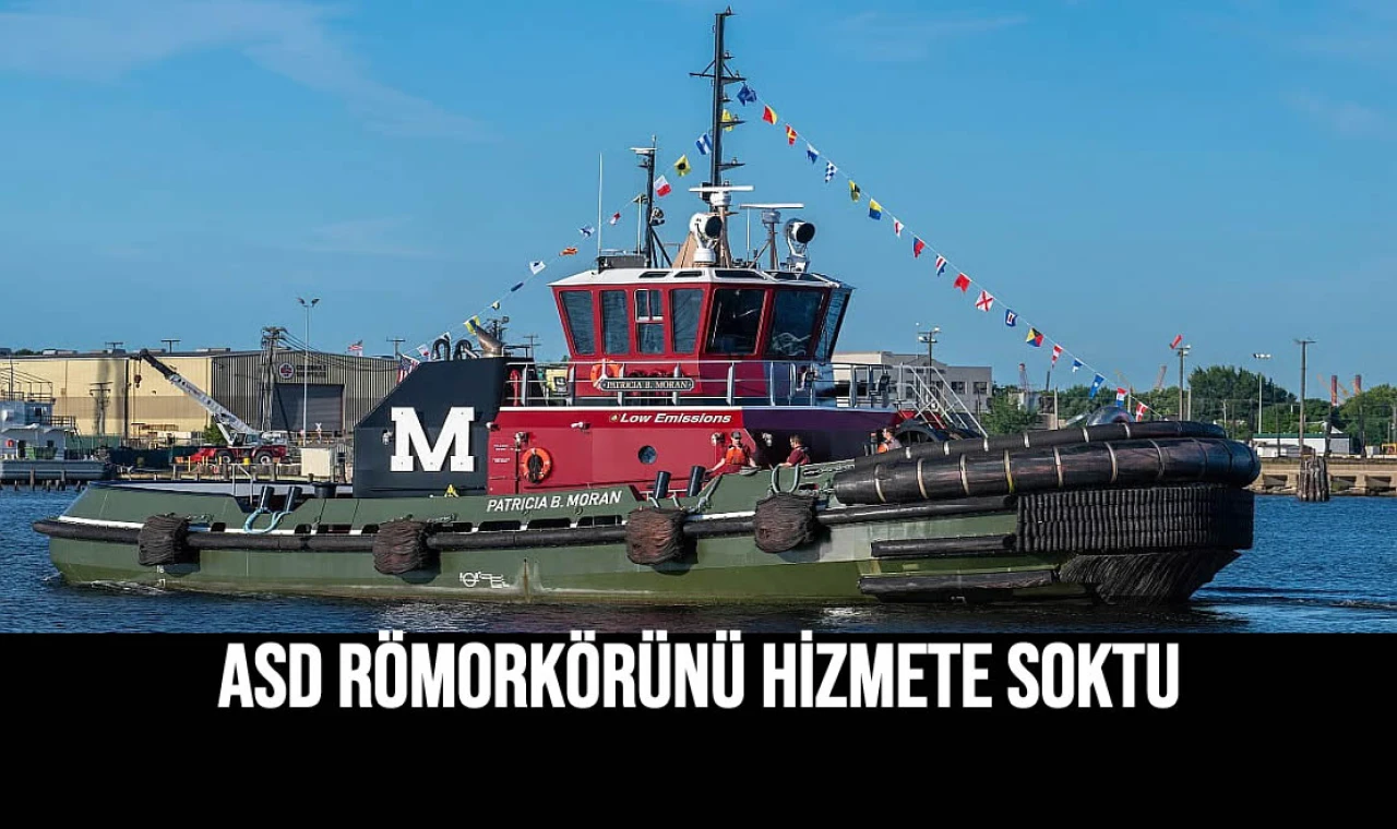 ASD Römorkörünü Hizmete Soktu