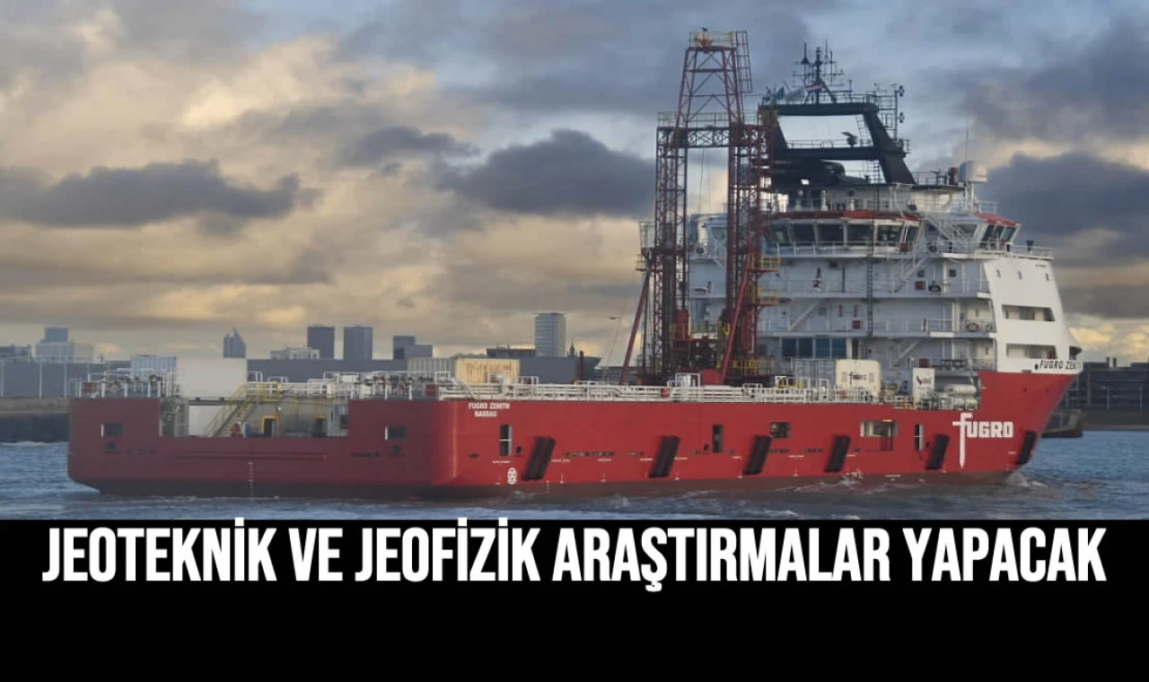 Jeoteknik Ve Jeofizik Araştırmalar Yapacak