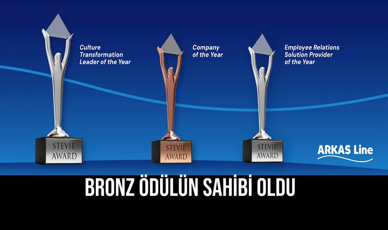 Arkas Line, Stevie Ödülleri’nde Bronz Ödülün Sahibi Oldu